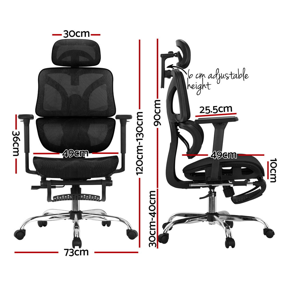 Premium ergonomic office chair – Black