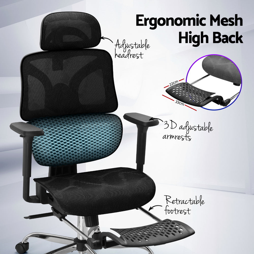 Premium ergonomic office chair – Black