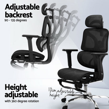 Premium ergonomic office chair – Black